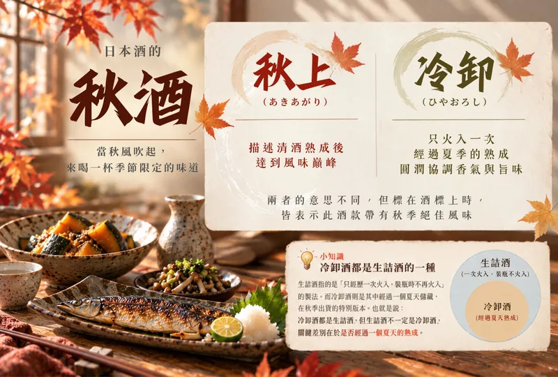 秋上與冷卸的差異圖解