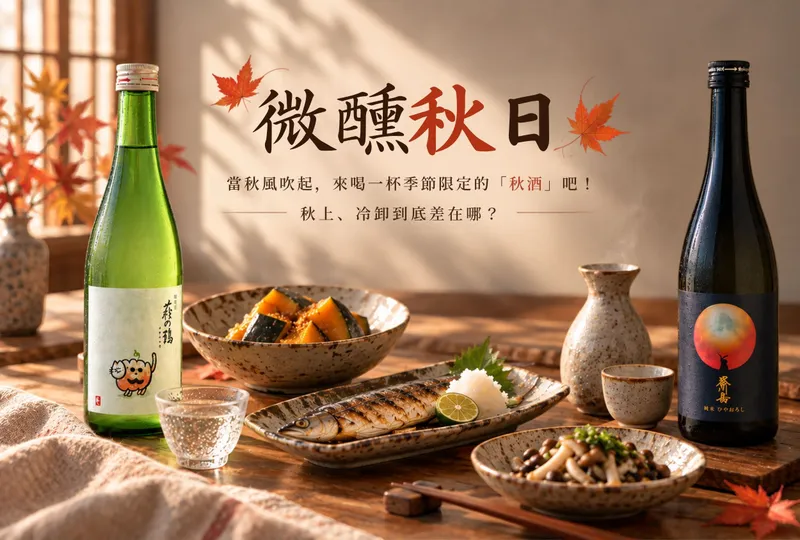 當秋風吹起，來喝一杯季節限定的秋酒